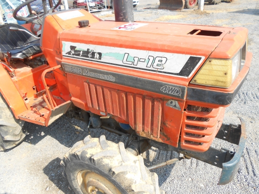 จองเดือนนี้ลดไปเลย 5,000 บาท Kubota L1-18 เก่าไทย พร้อมผาน 5