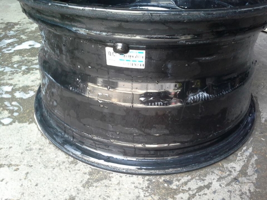 ล้อหล่อครับ ลายเบรดเล่ ขนาด 16x8 off -25 สีดำ สภาพ 95\% ลองดูครับ ล้อหล่อครับ ลายเบรดเล่ ขนาด 16x8 off -25 สีดำ สภาพ 95\% ลองดูครับ