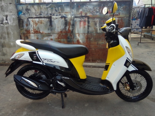 All New Fino FI ลายsport รถปี56 หัวฉีดประหยัดน้ำมัน สวยๆเลยครับ