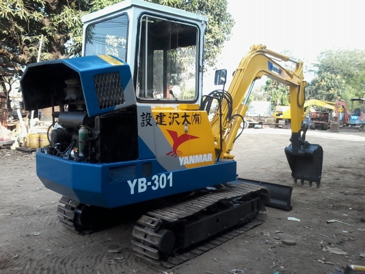 ขายรถขุด ยี่ห้อYANMAR รุ่นYB-301รถเก่านอก แท้ 100\% สภาพดี พร้อมใช้งาน มีเอกสารแจ้งจำหน่าย. (เจ้าของ ขายเอง)