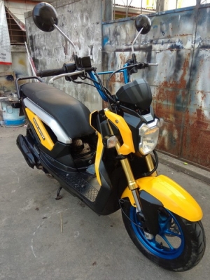 Honda Zoomer X ปี56 หัวฉีดประหยัดน้ำมันถึง 53 กม./ลิตร หล่อๆเท่ๆ เบยครับ