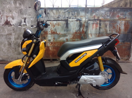 Honda Zoomer X ปี56 หัวฉีดประหยัดน้ำมันถึง 53 กม./ลิตร หล่อๆเท่ๆ เบยครับ