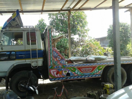 รถสิบล้อเพลาเดียวเครื่องhino180พร้อมใช้ทะเบียนแจ้งจอด รถสวยยางดีคันซีสวย