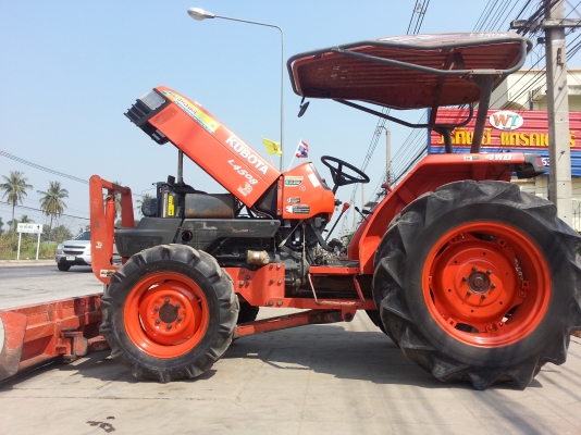คูโบต้า L4508 พร้อมใบมีดตราช้าง..สภาพดี ใช้งานได้เลยครับ