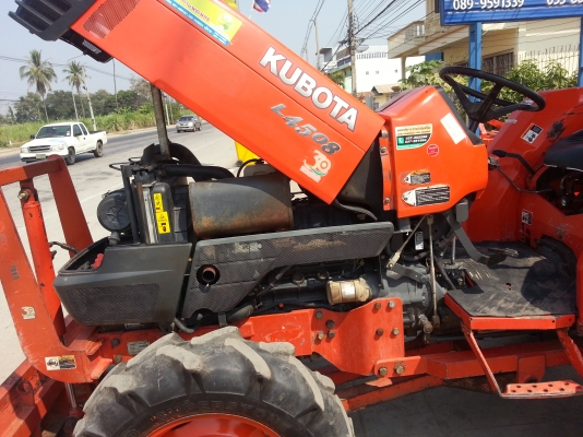 คูโบต้า L4508 พร้อมใบมีดตราช้าง..สภาพดี ใช้งานได้เลยครับ