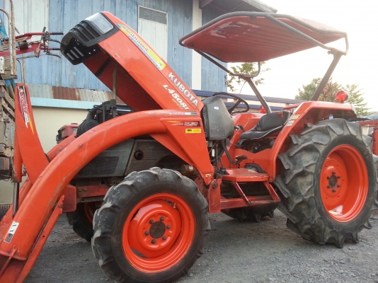 คูโบต้า L4508DI  4WD พร้อมใบมีดสเปเชี่ยว..สภาพดี ใช้งานได้เลย