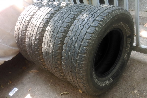 ขายยางAT-s YOKOHAMA GEOLANDAR 265 70r16 ปี11 ขายยางAT-s YOKOHAMA GEOLANDAR 265 70r16 ปี11