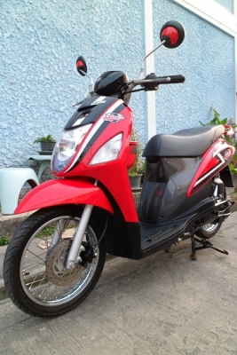 Suzuki Let 2014 แดงเทา วิ่งน้อย สวยๆ ส่งฟรีทั่วไทย