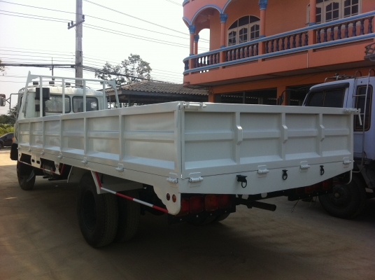 HINO GD กระบะคาร์โก้ ต่อใหม่ทั้งลูก เครื่อง EH700 เบรกทิฟฟี่ สภาพพร้อมใช้ ทะเบียนพร้อมโอน