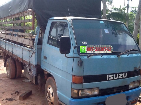 ขายรถบรรทุก 6 ล้อ ขนาดกลาง ISUZU NKR 58 LU