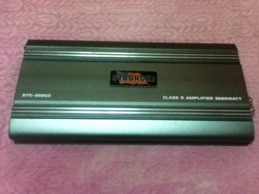 ขายแอมป์ STRONGER รุ่นSTG-3600D Class D 3600w วงจรแนนๆแรงๆ ขับ 15" สบาย!!!