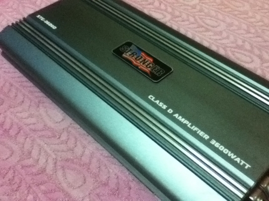 ขายแอมป์ STRONGER รุ่นSTG-3600D Class D 3600w วงจรแนนๆแรงๆ ขับ 15" สบาย!!!
