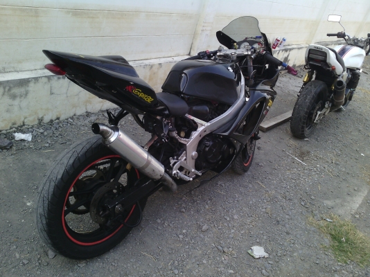 GSX400ปี91 เครื่องแรงสีดียางสวยแฟรริ่ง K7