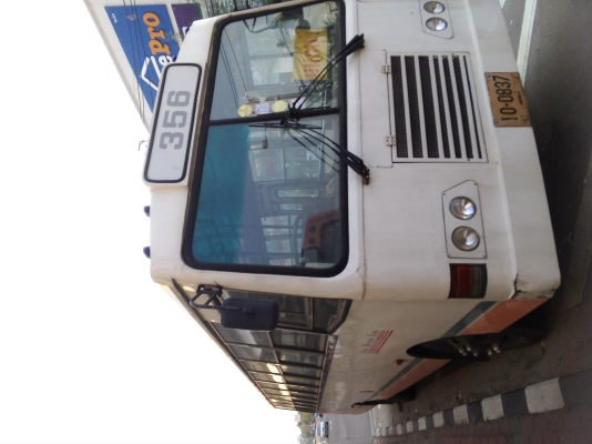 ขายรถเมล์สาย 356 วิ่งเส้นทาง นนทบุรี แจ้งวัฒนะ สะพานใหม่ รังสิต