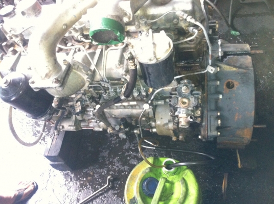 ขายเครื่อง6D16เทอร์โบแท้มีใบคลุมเครื่องให้