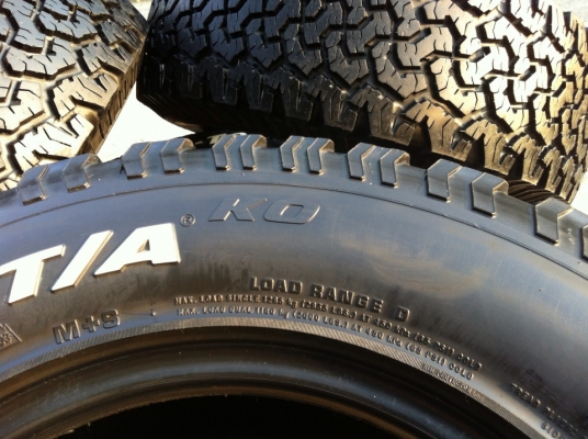 ขายยาง BF Goodrich All-terrain ขนาด 265 70 r16 สวยๆ