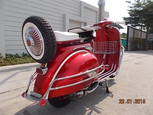 ้เอเซียเวสป้า---->>จัดรถvespa จัดส่งให้พี่จรัล พิจิตร ถึงบ้านเรียบร้อย