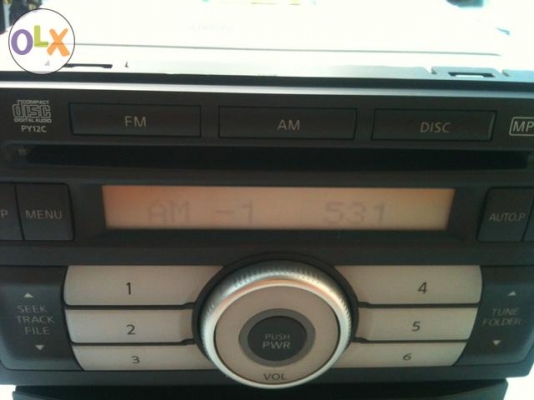 เครื่องเล่นติดรถยนต์ Nissan Navara เล่นCD MP3