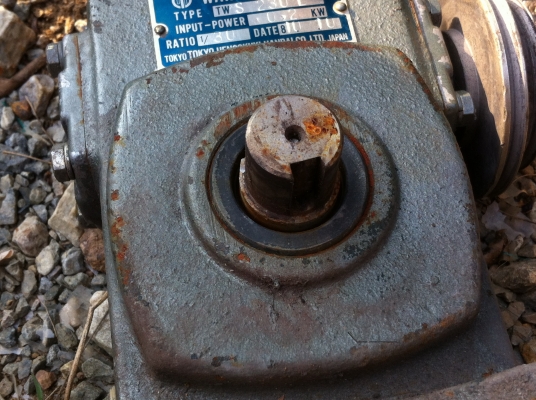 เกียร์ทดจากญี่ปุ่น WARN REDUCER ขนาด 30 : 1 เพลาขับโต 22 มม.