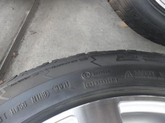 ล้อแม็ก 19นิ้ว 5รู114 พร้อมยาง สวยๆ 4 ล้อ ราคา 9800 บาท