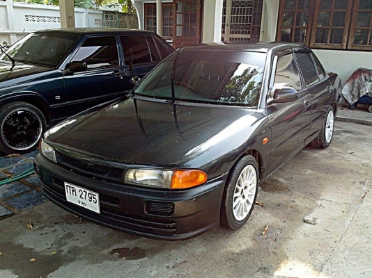 MITSUBISHI, LANCER 1.5 ปี93 สีเทา-ดำ