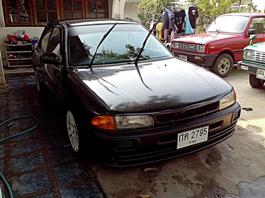 MITSUBISHI, LANCER 1.5 ปี93 สีเทา-ดำ MITSUBISHI, LANCER 1.5 ปี93 สีเทา-ดำ