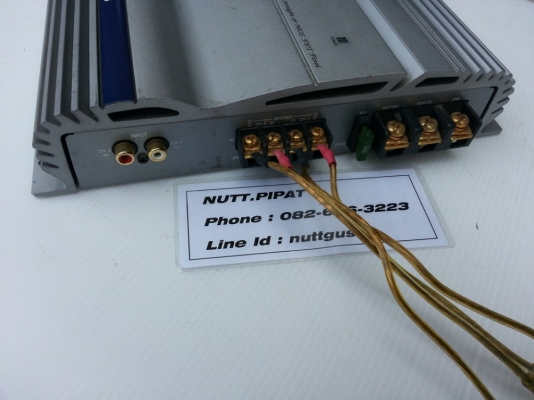 แอมป์ 2 แชแนล Alpine V12 Expert MRV-T505 แอมป์ 2 แชแนล Alpine V12 Expert MRV-T505