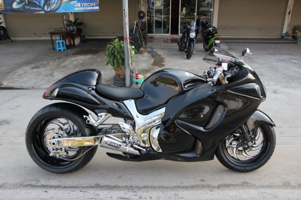 ((รับแลกเทริน))สด-ผ่อน ขาย SUZUKI HAYABUSA1300 ปี2011 รถใหม่0กิโล