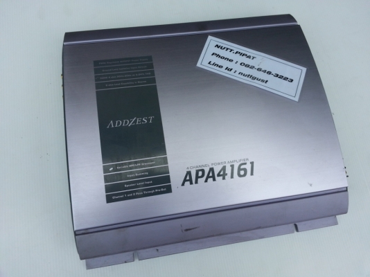 แอมป์ 4ch Addzest APA4161 มือสองญี่ปุ่น