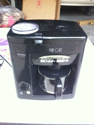 ชุดเครื่องต้มกาแฟ MITSUBISHI จากญี่ปุ่นแกะเทสการทำงานให้แล้ว