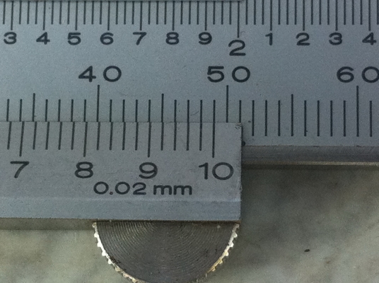 เวอร์เนียแบบสเกลขนาด 6 นิ้ว Mitutoyo มองเห็นชัด ปากสนิน ของแท้จากญี่ปุ่น