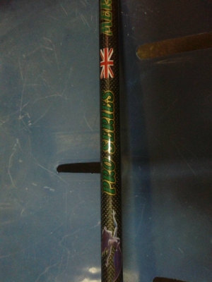 คันเบ็ดนางเงือกลายผ้า พร้อมรอก BG13