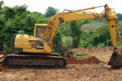 ขายรถแมคโครKOMATSU 128 US