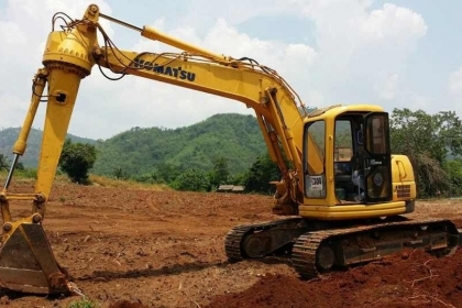 ขายรถแมคโครKOMATSU 128 US