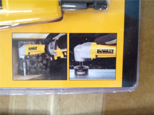 ตัวแปลงไขควงหัวงอ 90องศา DeWALT สำหรับงานไขน็อตในที่แคบถึง6ซม.เป็นแบบแม่เหล็กพร้อมดอกไขควง8แบบ