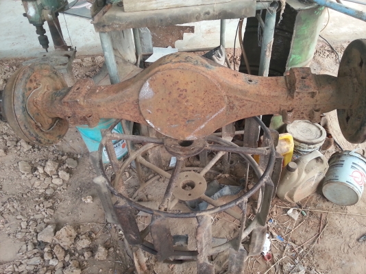 ขายเพลาท้ายรถหกล้อไว้ต่อเทรลเลอร์