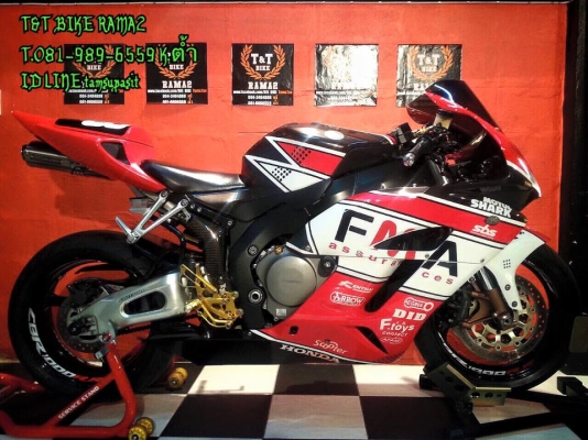 T&amp;T BIKE RAMA2 ขายด่วน เพียง 198000฿HONDA CBR1000 ปี2005 อินวอย+สพม.แท้ แต่งสวยมาสวยๆตามรูปเครื่องดีการันตีไม่มีตัด299สบายๆครับ รถ0ตรงดีไม่เคยล้มหรือชนคับ