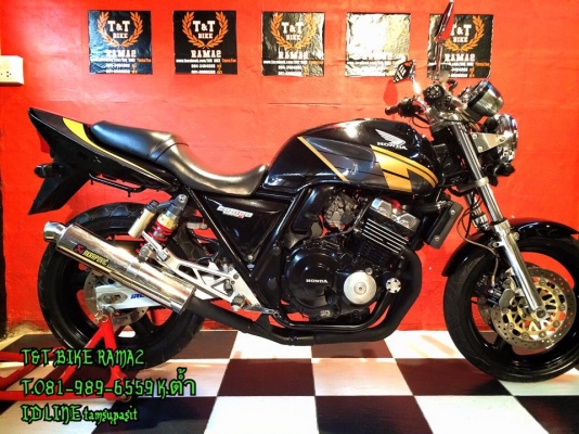 T&amp;T BIKE RAMA2 รถเข้าใหม่ครับ 62500 ฿HONDA CB400 ปี97 VS.S คาร์บูไฟฟ้าครับ อินวอย สรรพสามิตแท้ สีสวยเครื่องดี ศูนย์ตรงเซอร์วิสของเหลวเรียบร้อยระบบทุกระบบของรถ