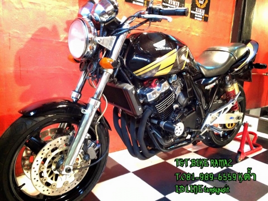 T&amp;T BIKE RAMA2 รถเข้าใหม่ครับ 62500 ฿HONDA CB400 ปี97 VS.S คาร์บูไฟฟ้าครับ อินวอย สรรพสามิตแท้ สีสวยเครื่องดี ศูนย์ตรงเซอร์วิสของเหลวเรียบร้อยระบบทุกระบบของรถ
