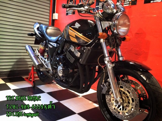 T&amp;T BIKE RAMA2 รถเข้าใหม่ครับ 62500 ฿HONDA CB400 ปี97 VS.S คาร์บูไฟฟ้าครับ อินวอย สรรพสามิตแท้ สีสวยเครื่องดี ศูนย์ตรงเซอร์วิสของเหลวเรียบร้อยระบบทุกระบบของรถ