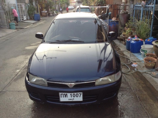 ขายครับ MISUBISHI. LANCER. ปี99. พร้อมใช้ครับ เกียรธรรมดา แกสมีต้องเพิ่มถังเอาใช้ได้เลย เครื่องเกียรดี น้ำมันใช้ได้ปกติ. ภายในสะอาดสีพอได้ แม็กสวย. พร้อมใช้. ช้าอด 59000. กอล์ฟครับ. 085-359-4089 ดูรถสายไหมวงศกร