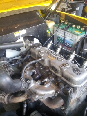 รถยกฟอร์คลิฟท์ Forklift TCM 3.0 ตัน ดีเซล เกียร์ออโต้ ยกสูง 4.0mm.