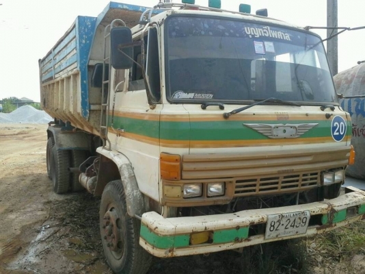 ขาย HINO FM176  2เพลาดั้ม เครื่องHO7D ช่วงล่างซูโม่