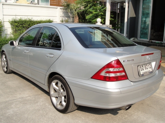 ขาย benz c class ตัว sport edition รถมือเดียว  2007 BENZ, C180 1.8 KOMPRESSOR ELEGANCE โฉม W203 (ตาถั่ว) สีบรอนซ์เงิน เกียร์ออโต้