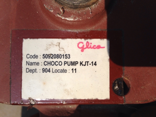 ขายเฟืองปั้มโครงทำจากอลูมิเนียมหล่อ สภาพสวย ไม่ได้ใช้นานตอนนี้ใบติดครับ