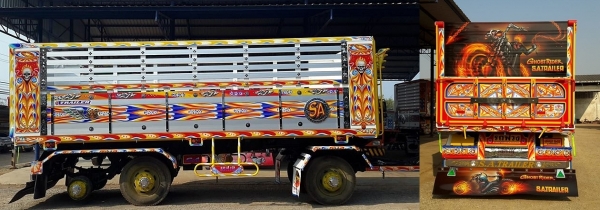 ขายด่วน พ่วง 3 เพลา แผงอลูมิเนียม  โทร.086-3015044  บริษัท เอส เอ เทรลเลอร์ จำกัด