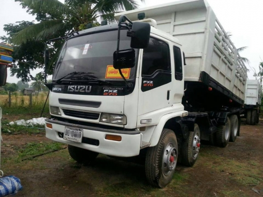 ***ขายแล้วครับขอบคุณ Truck2hand ขายISUZU DECA-270 EURO1 20ล้อพ่วง แม่+ลูกดั้ม ISUZU DECA FXZ23NZP 6SD1-270 EURO1 ปี41 เครื่องเดิม เกียร์เดิม แน่นดี แรงดี เกียร์ดีไม่หลุด ช่วงล่าง2คานหน้า(ลงเล่ม) คัสซีดี สวย ไม่ปะไม่ดาม กระบะดั้มเหล็กทรงPANAS สภาพดี พื้นดี
