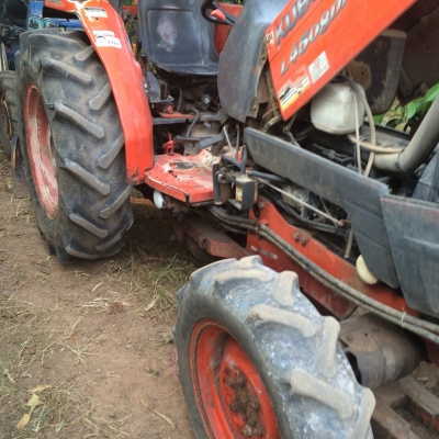 ขาย KUBOTA L4508DI พร้อมใบดันหน้า สอบถาม 0818618678 อ.แกลง จ.ระยอง