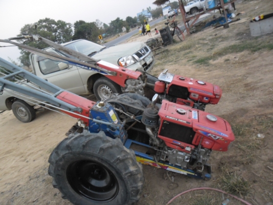 ลิงลม3เกียร์ + คูโบต้า RT 90 (9 แรง )สวย เดิมๆ เครื่องไม่เคยเปิด