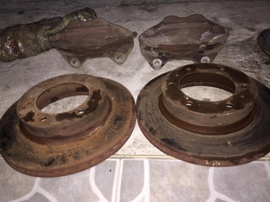 คาลิปเปอร์+จาน toyota fortuner